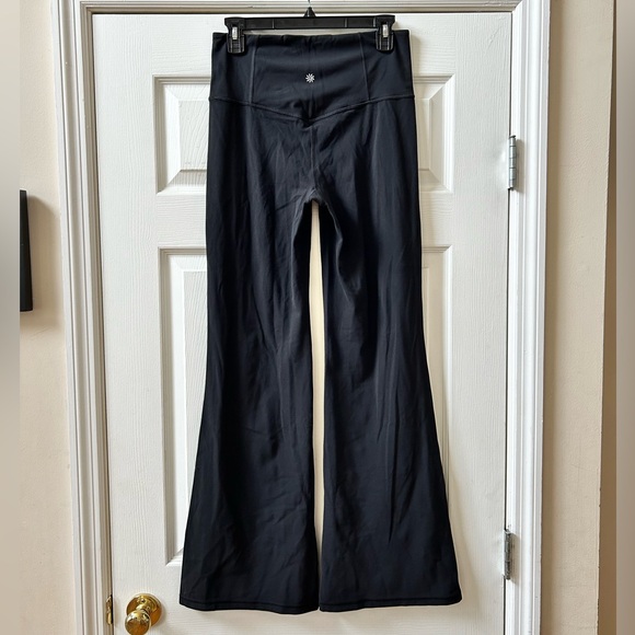 Athleta Elation Flare Pant Legging Black Medium - Picture 2 of 7